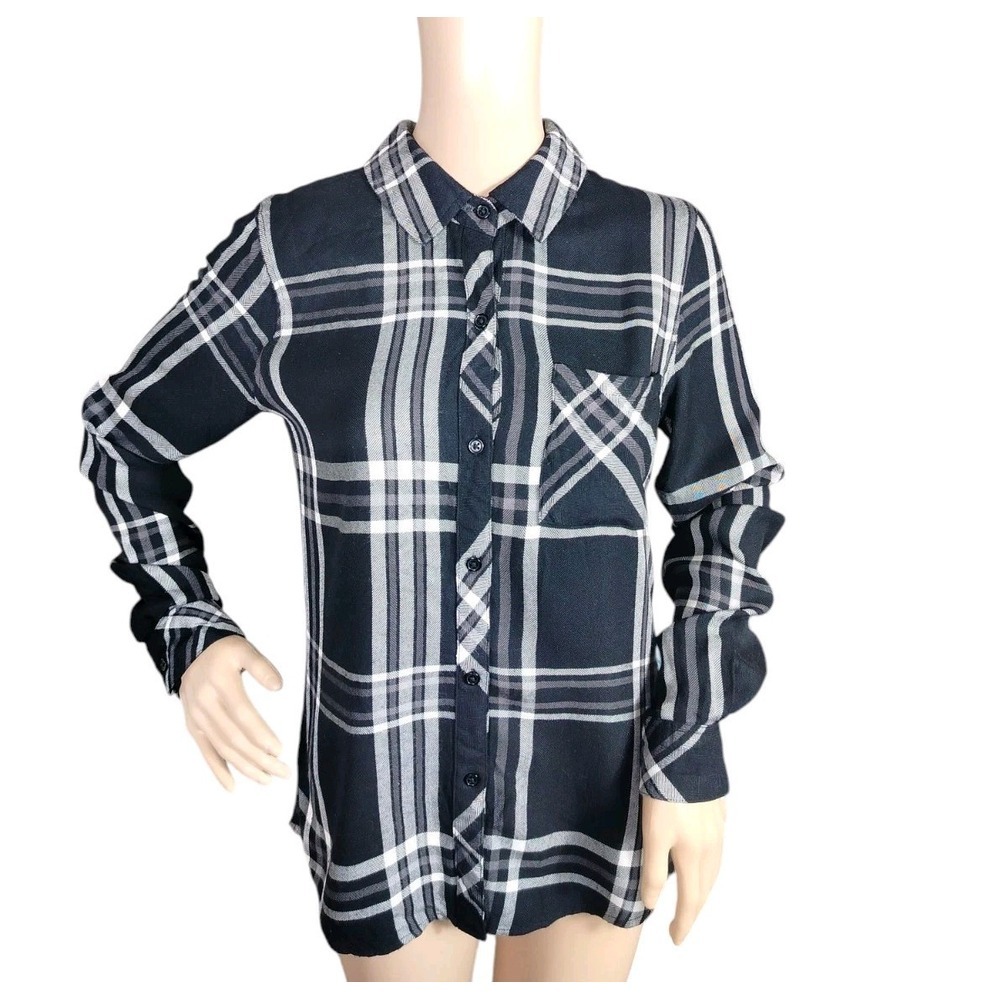 Rails Shirt Women's Extra Small Multicolored Hunter Plaid Cabincore Cozycore